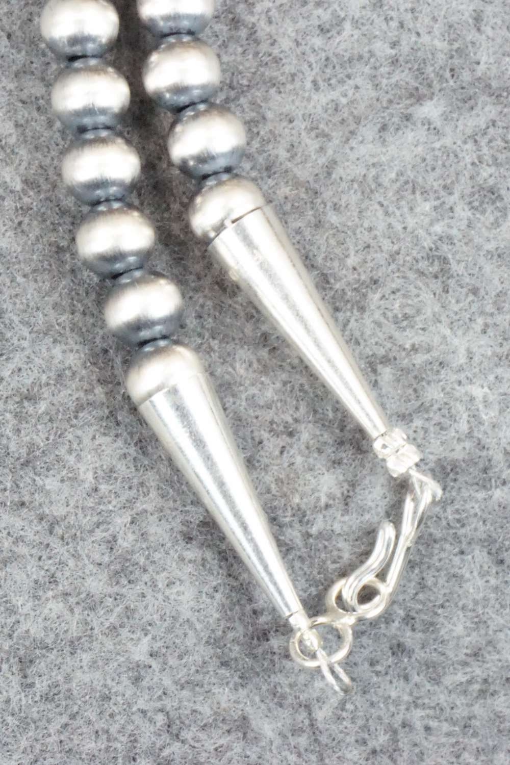 Turquoise & Sterling Silver Pendant and Necklace - Tom Lewis
