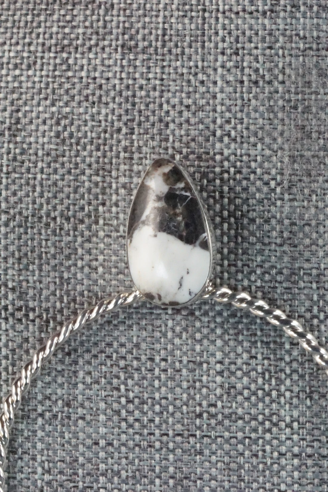 White Buffalo and Sterling Silver Earrings - Sadie Jim