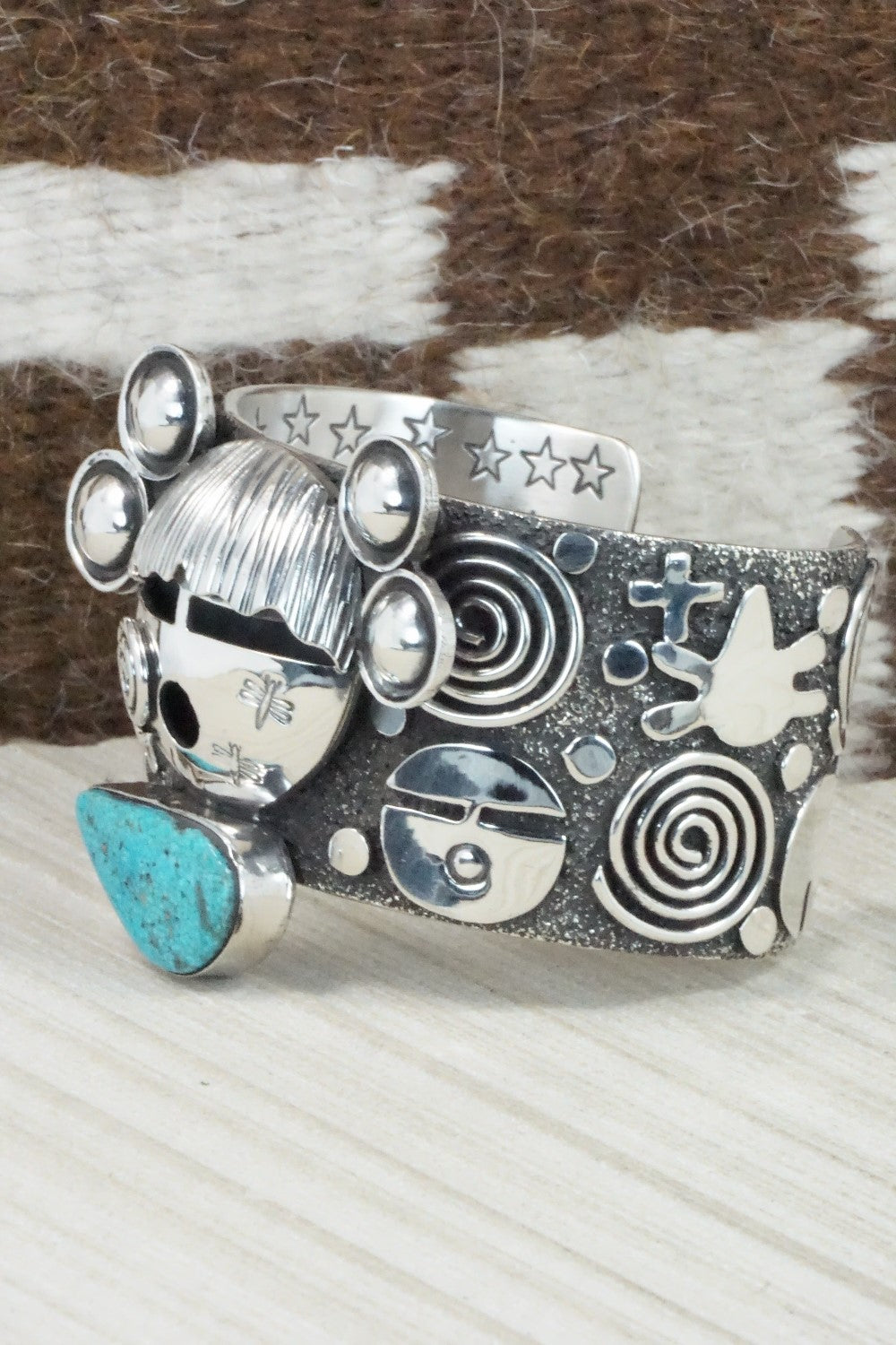 Turquoise & Sterling Silver Bracelet - Alex Sanchez