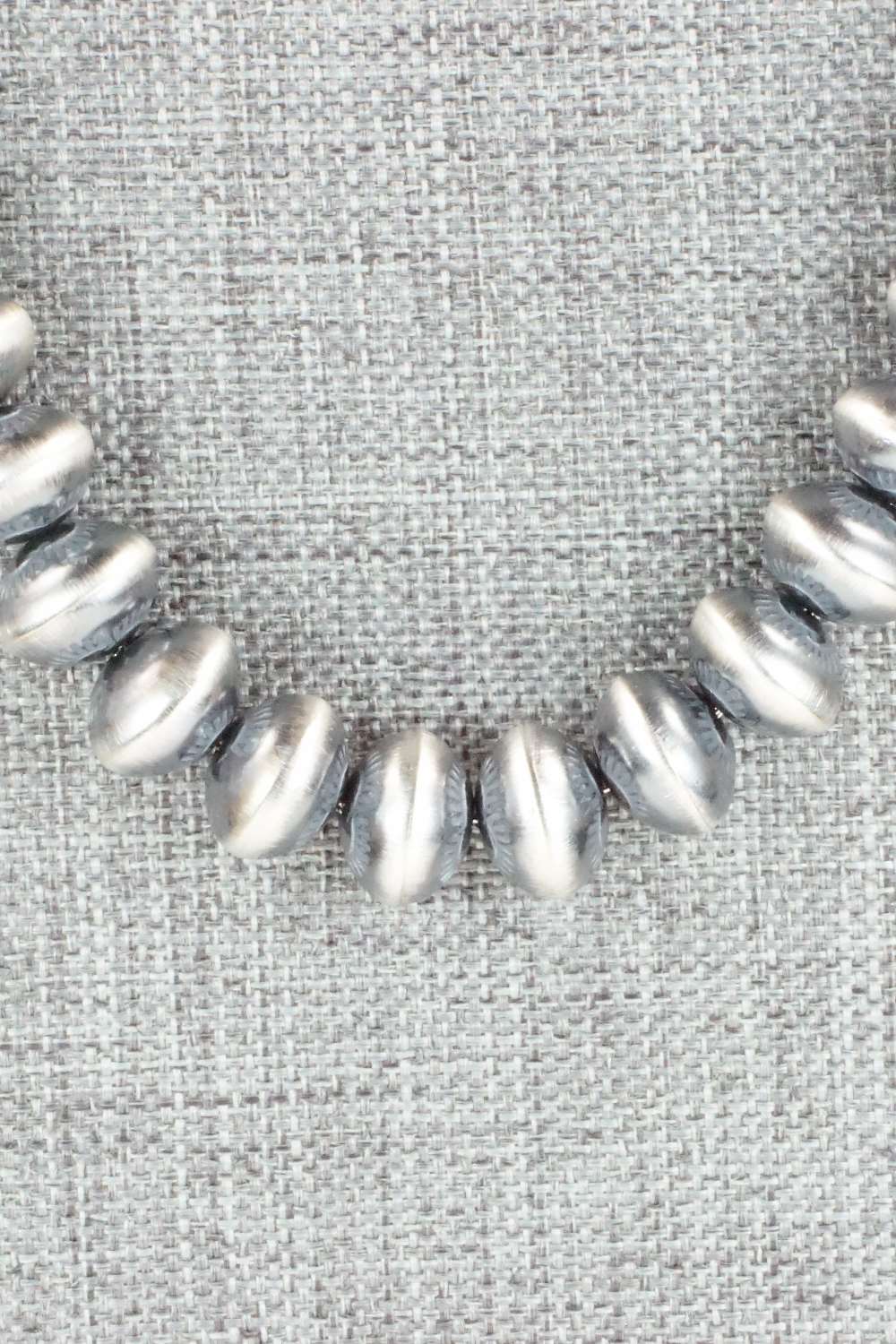 Sterling Silver Navajo Pearl Necklace - Michelle Jameson