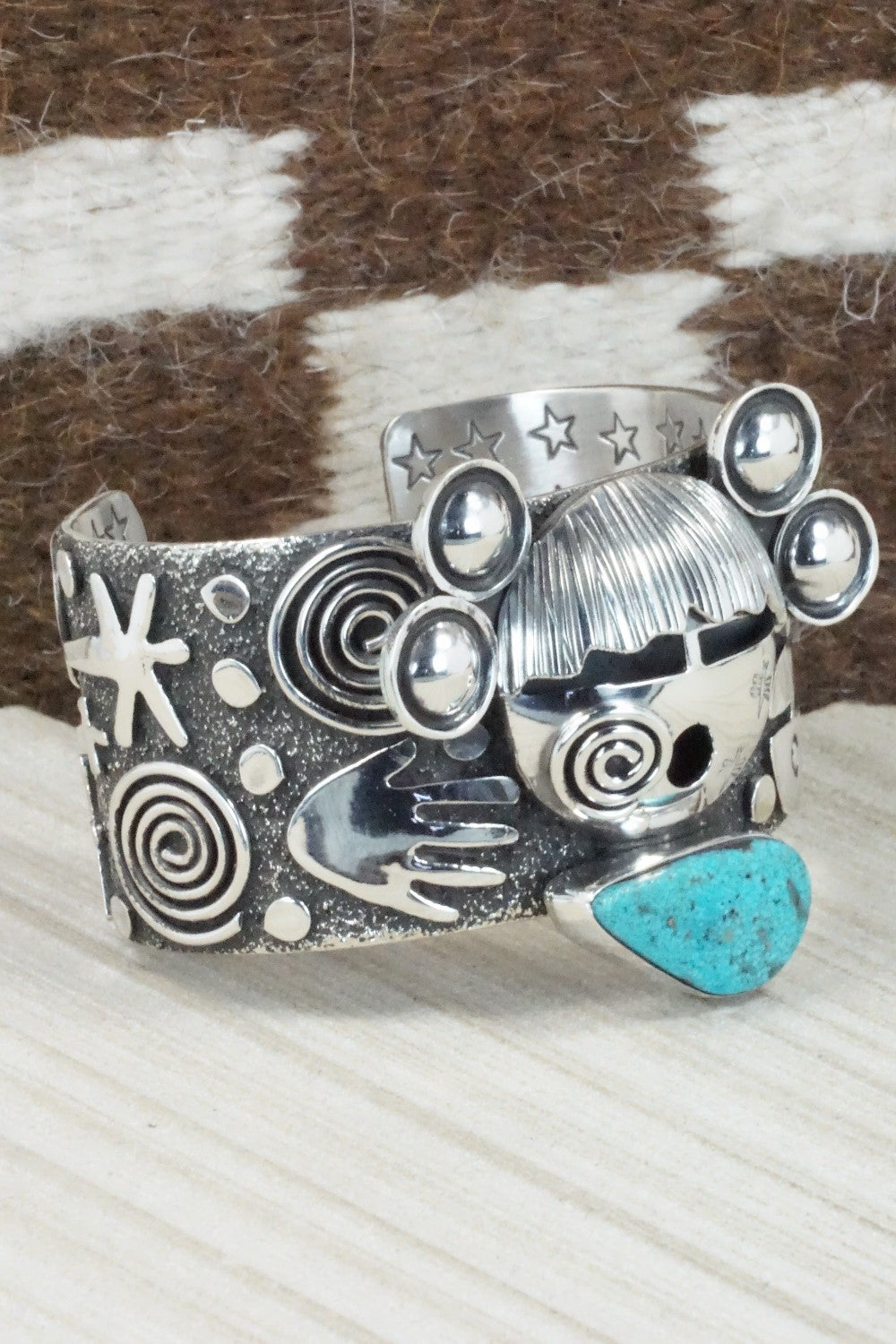 Turquoise & Sterling Silver Bracelet - Alex Sanchez