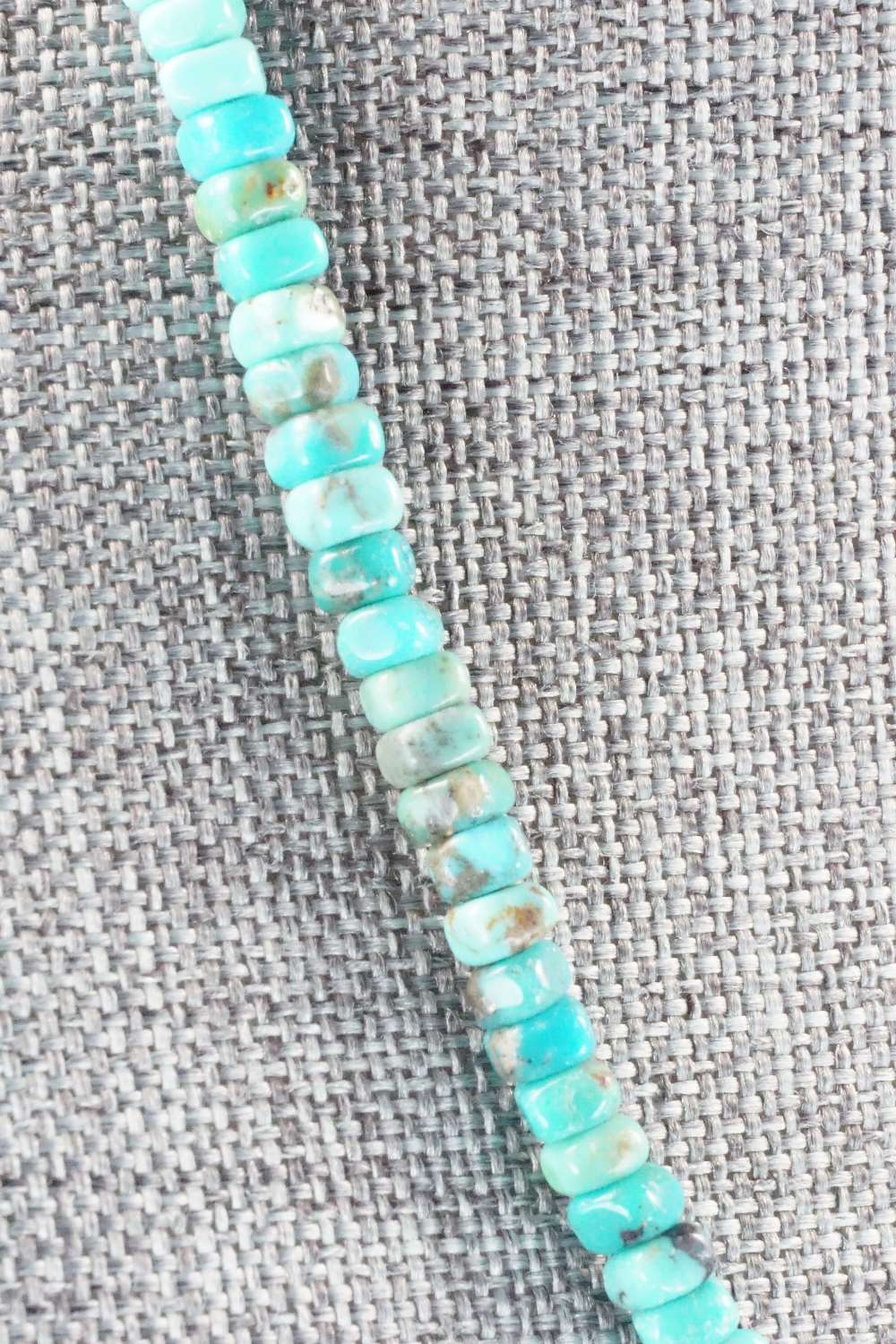 Turquoise & Sterling Silver Necklace - Doreen Jake