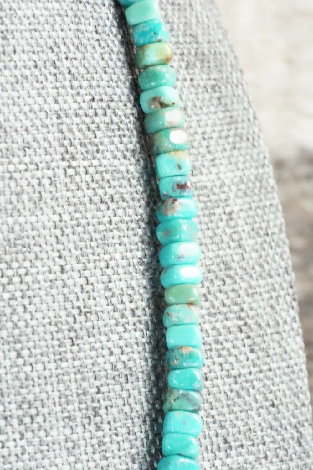 Turquoise & Sterling Silver Necklace - Doreen Jake