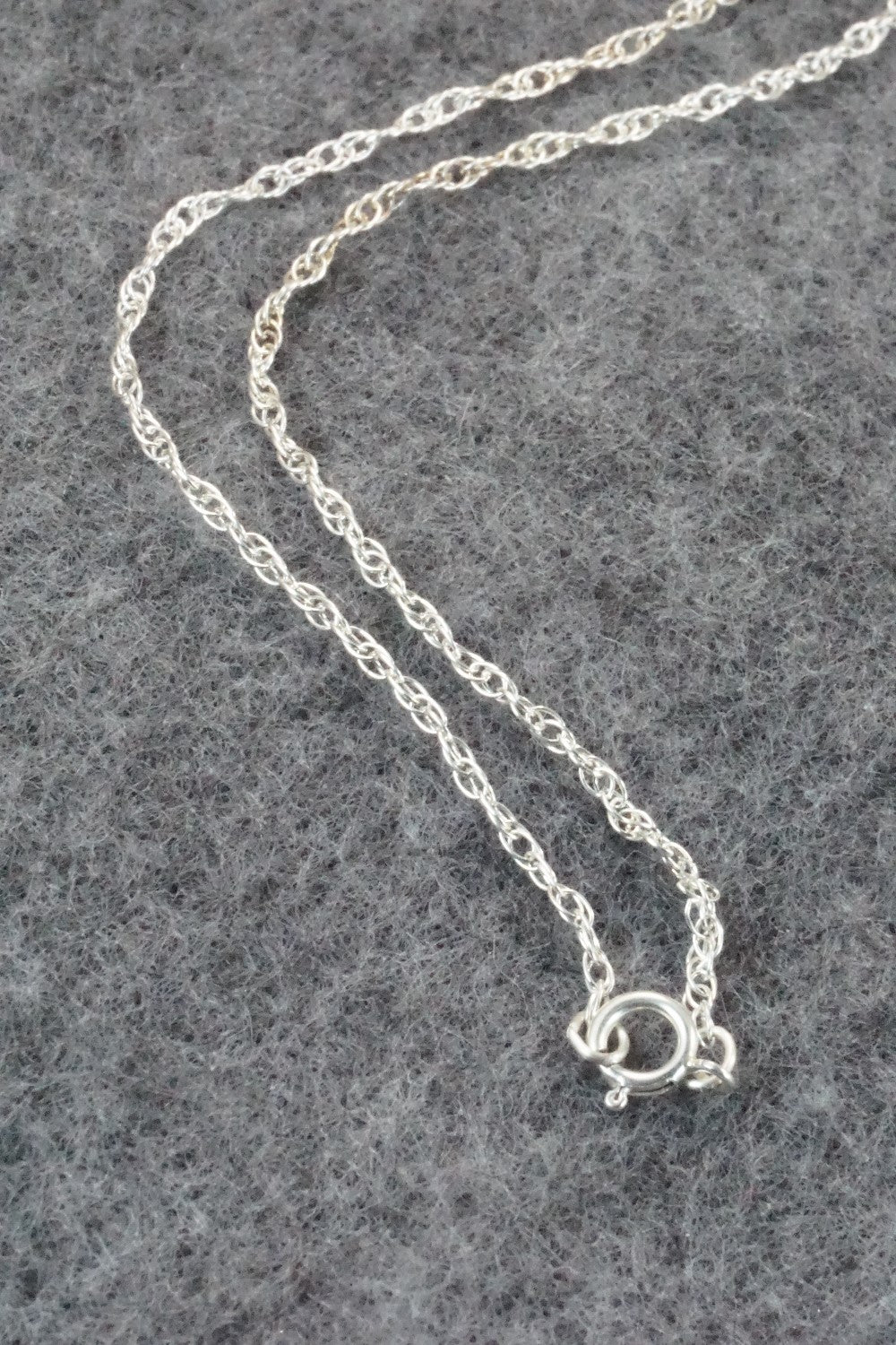 Onyx & Sterling Silver Necklace - Sharon McCarthy
