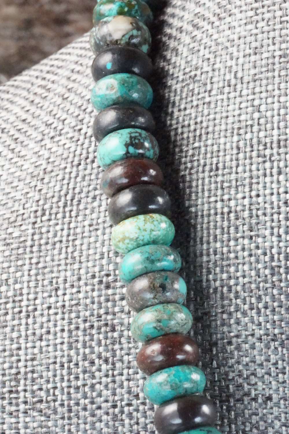 Turquoise & Sterling Silver Necklace - Doreen Jake