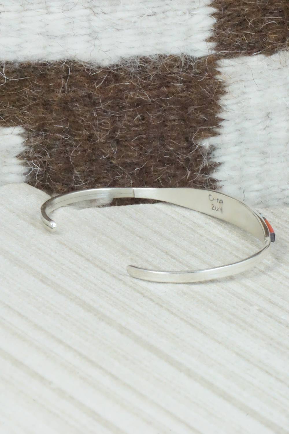 Multi Stone & Sterling Silver Inlay Bracelet - Ana Hernandez
