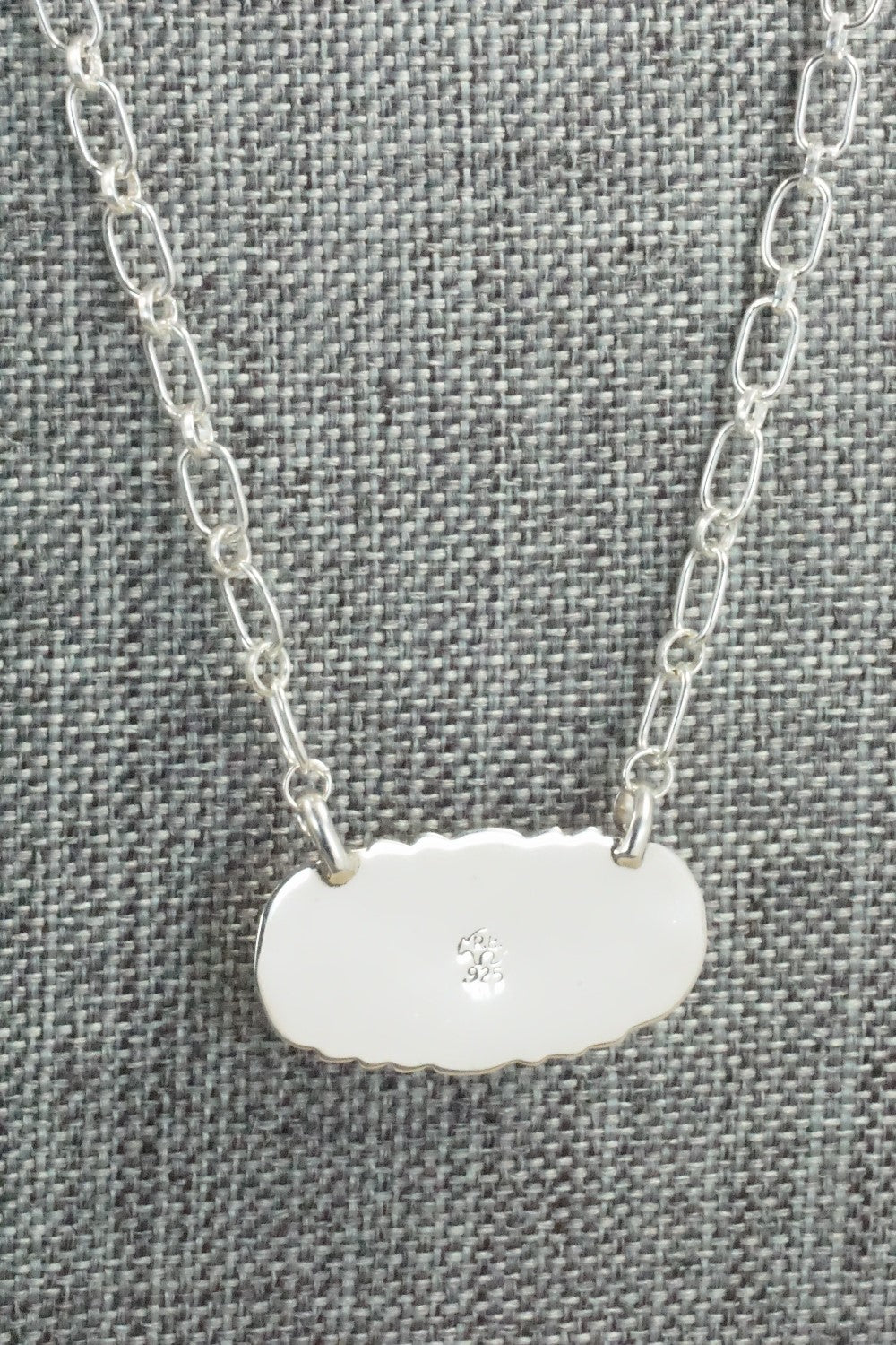 Turquoise & Sterling Silver Necklace - Sadie Jim