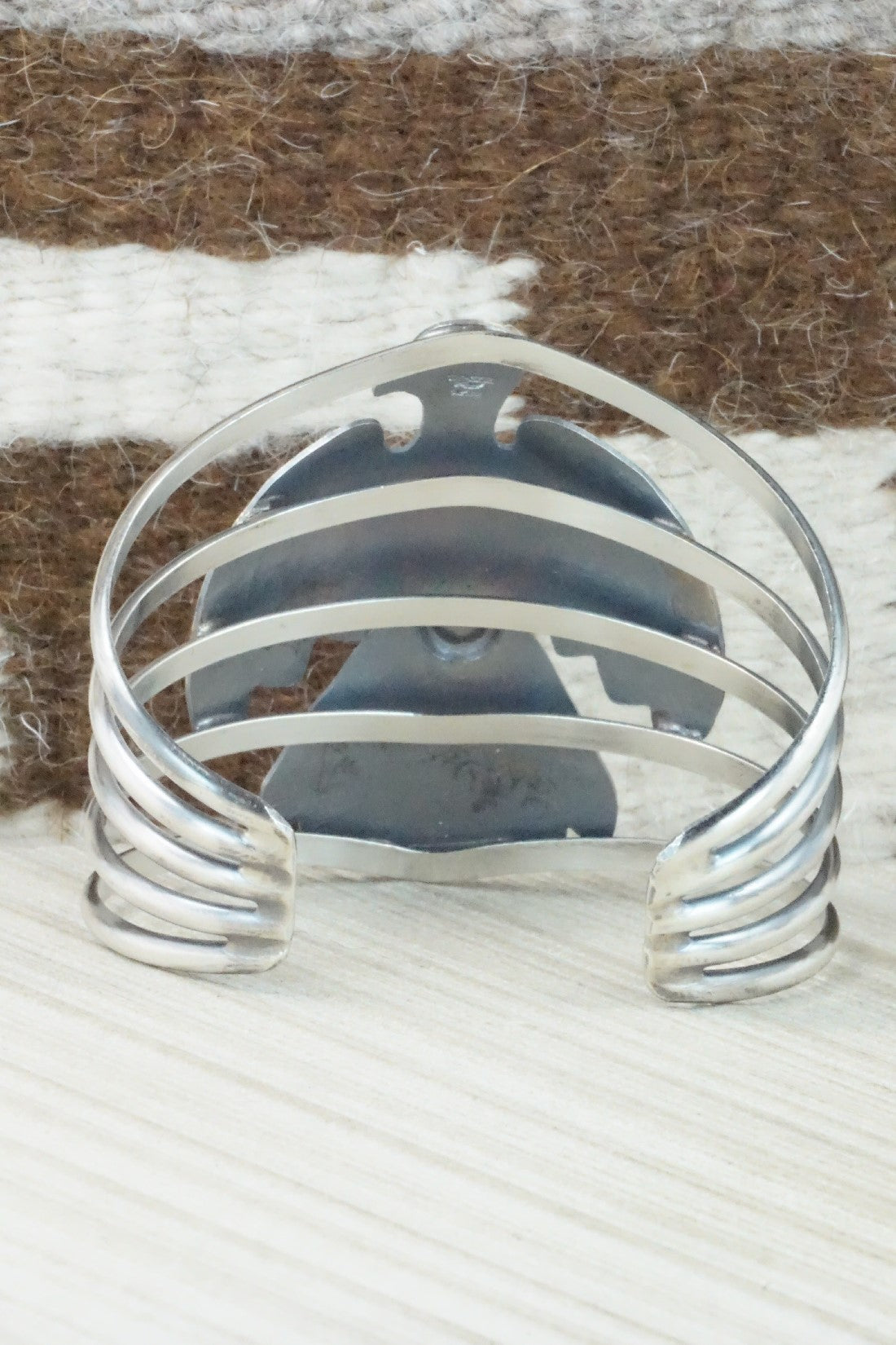 Turquoise & Sterling Silver Bracelet - Tim Yazzie