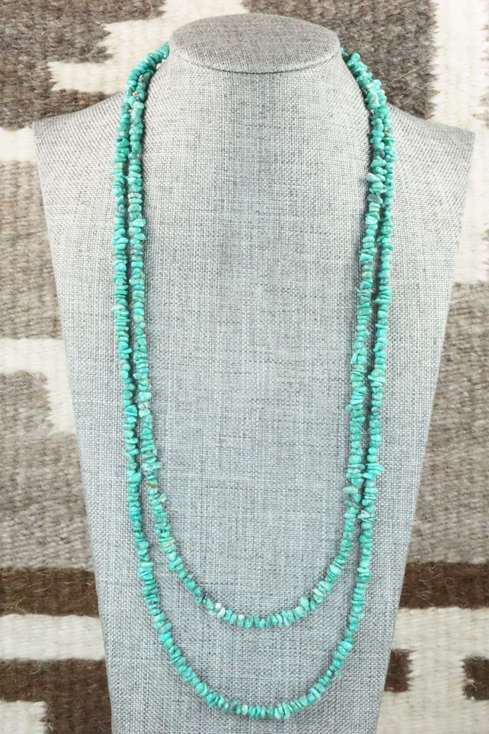 Turquoise & Sterling Silver Necklace - Doreen Jake