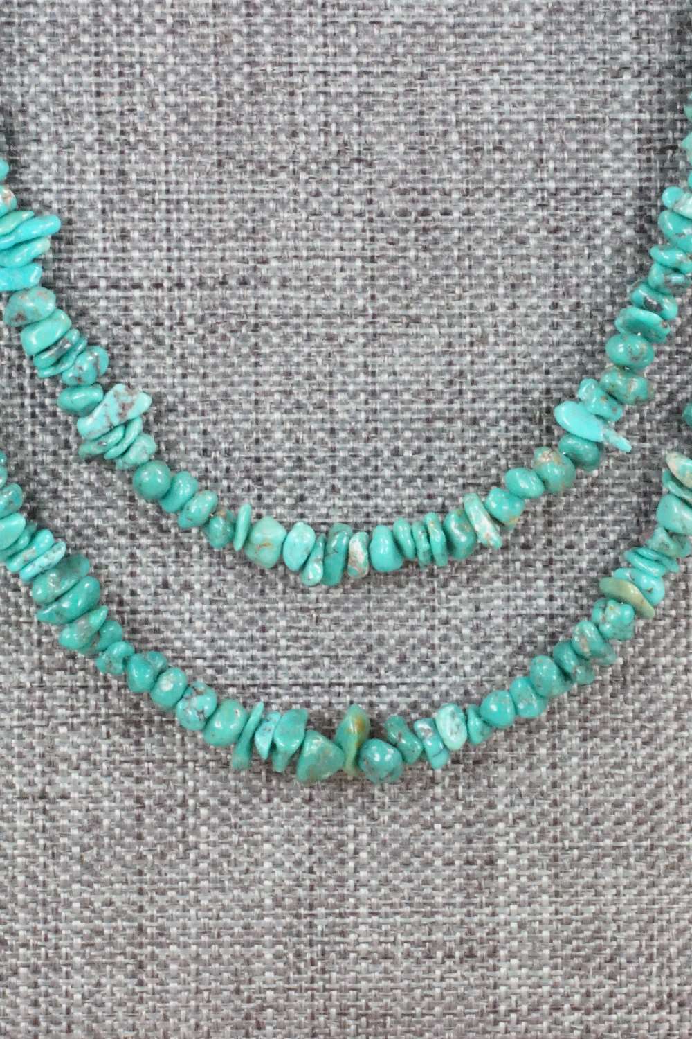 Turquoise & Sterling Silver Necklace - Doreen Jake