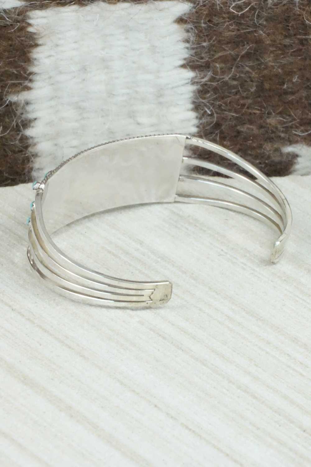 Turquoise & Sterling Silver Bracelet - Susie Livingston