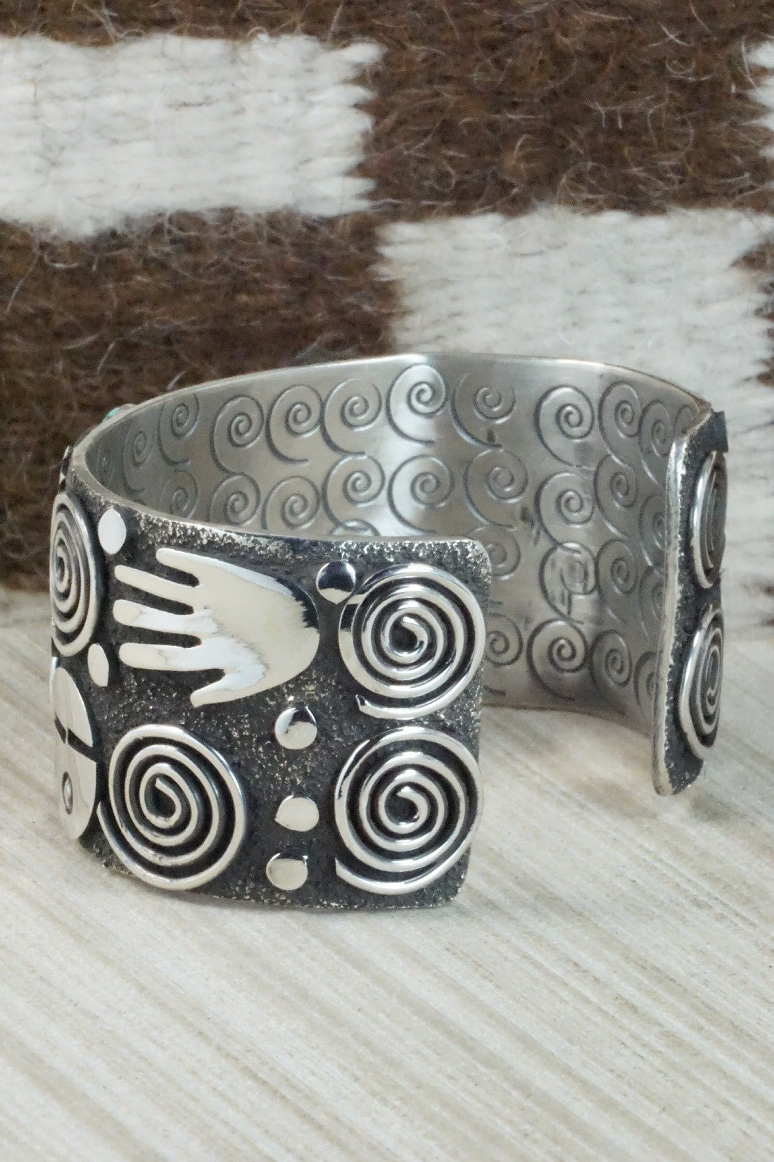 Turquoise & Sterling Silver Bracelet - Alex Sanchez