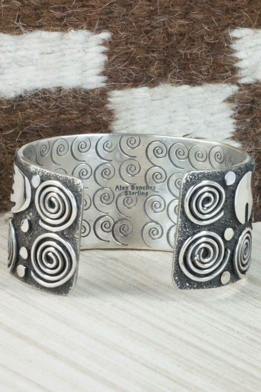 Turquoise & Sterling Silver Bracelet - Alex Sanchez