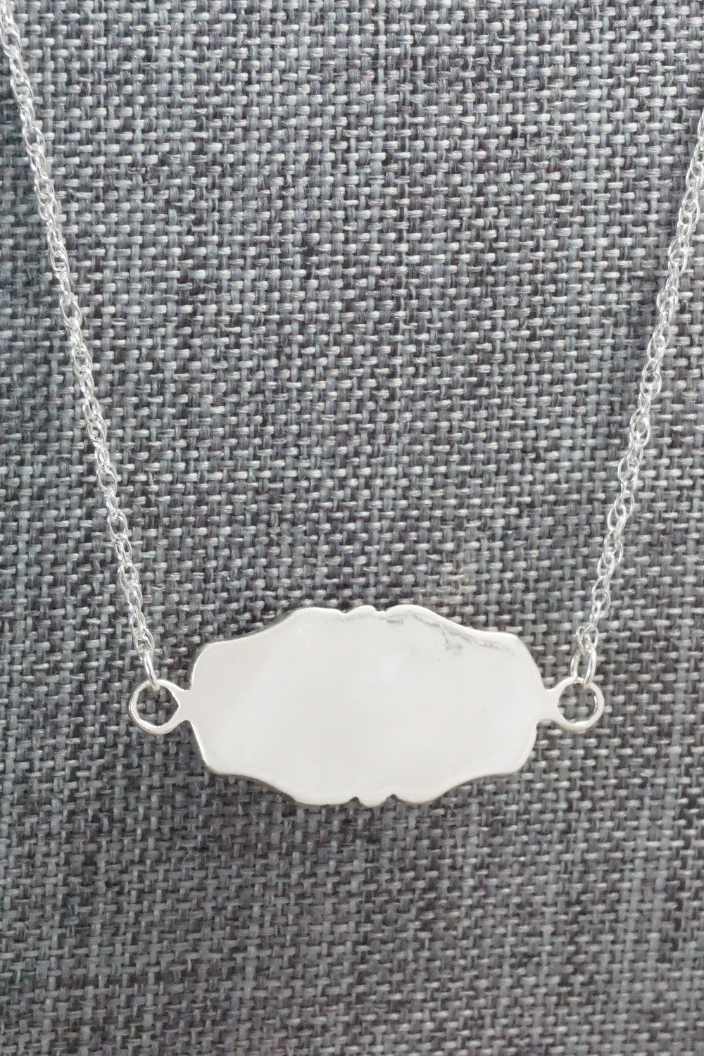 Turquoise & Sterling Silver Necklace - Helen Slim