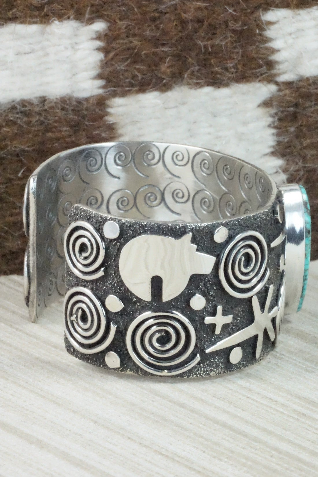 Turquoise & Sterling Silver Bracelet - Alex Sanchez