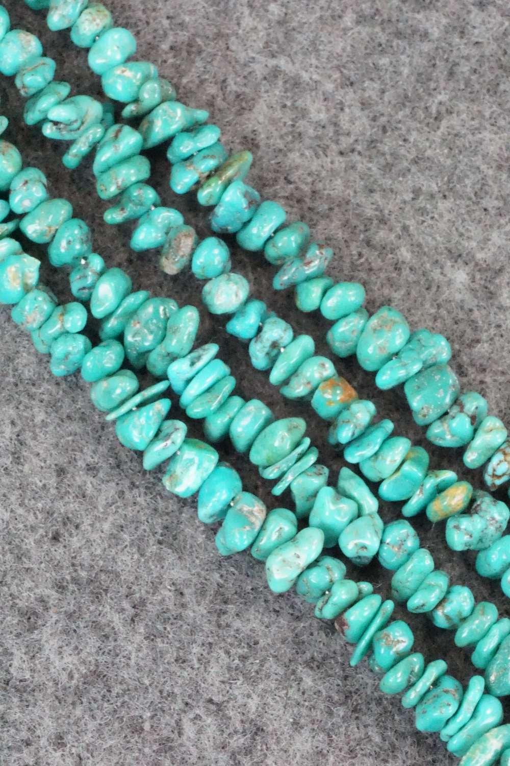 Turquoise & Sterling Silver Necklace - Doreen Jake