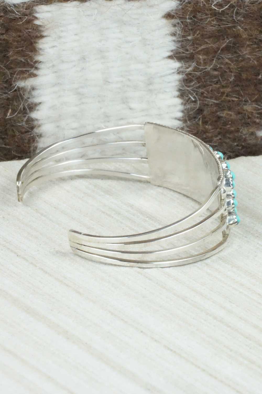 Turquoise & Sterling Silver Bracelet - Susie Livingston