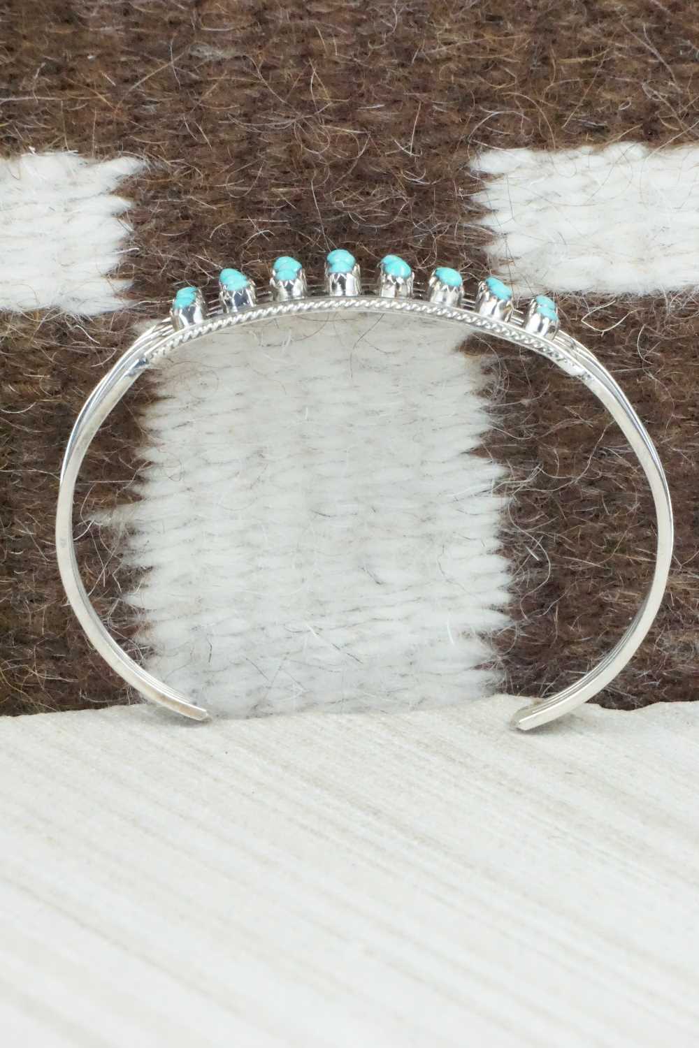 Turquoise & Sterling Silver Bracelet - Susie Livingston