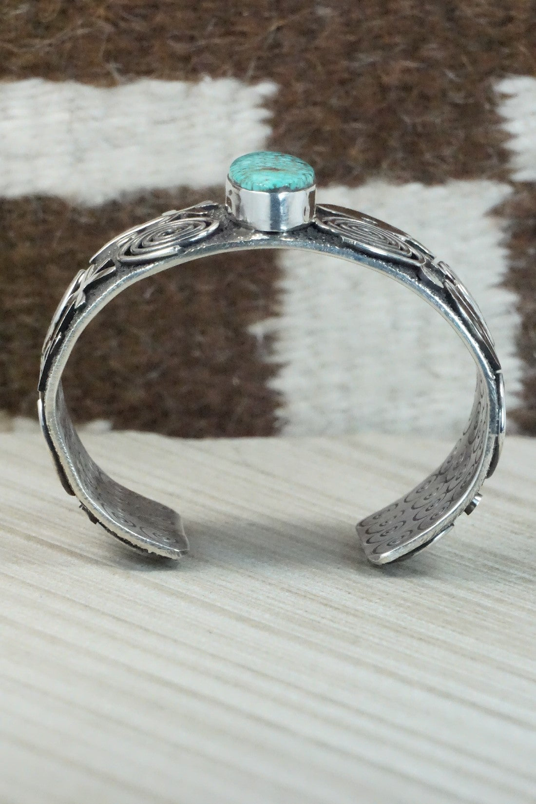 Turquoise & Sterling Silver Bracelet - Alex Sanchez