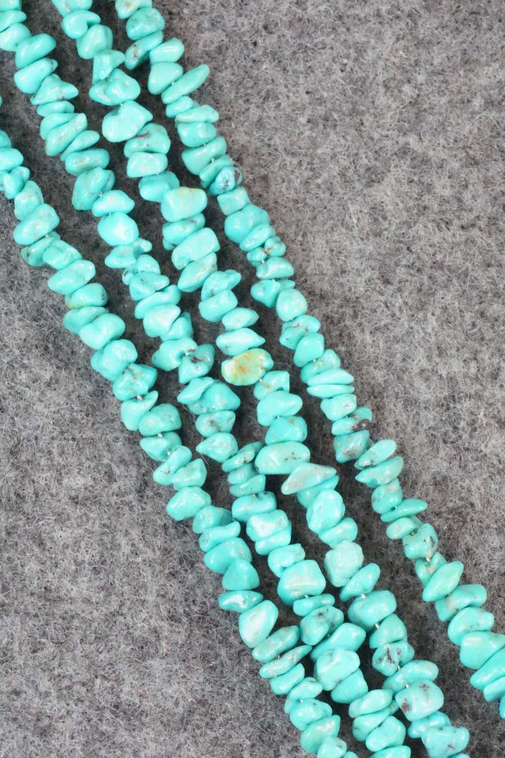 Turquoise & Sterling Silver Necklace - Doreen Jake