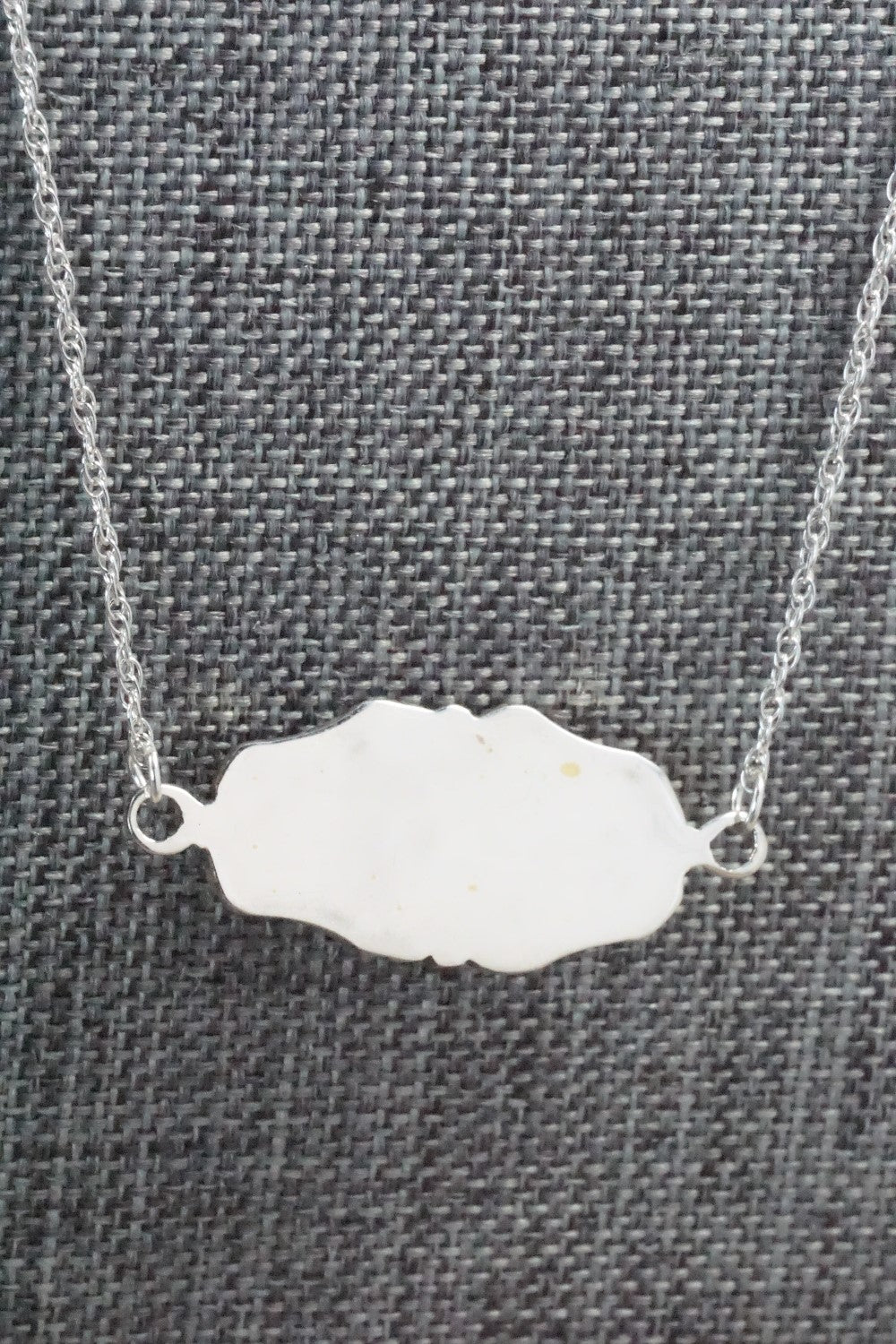 Turquoise & Sterling Silver Necklace - Helen Slim
