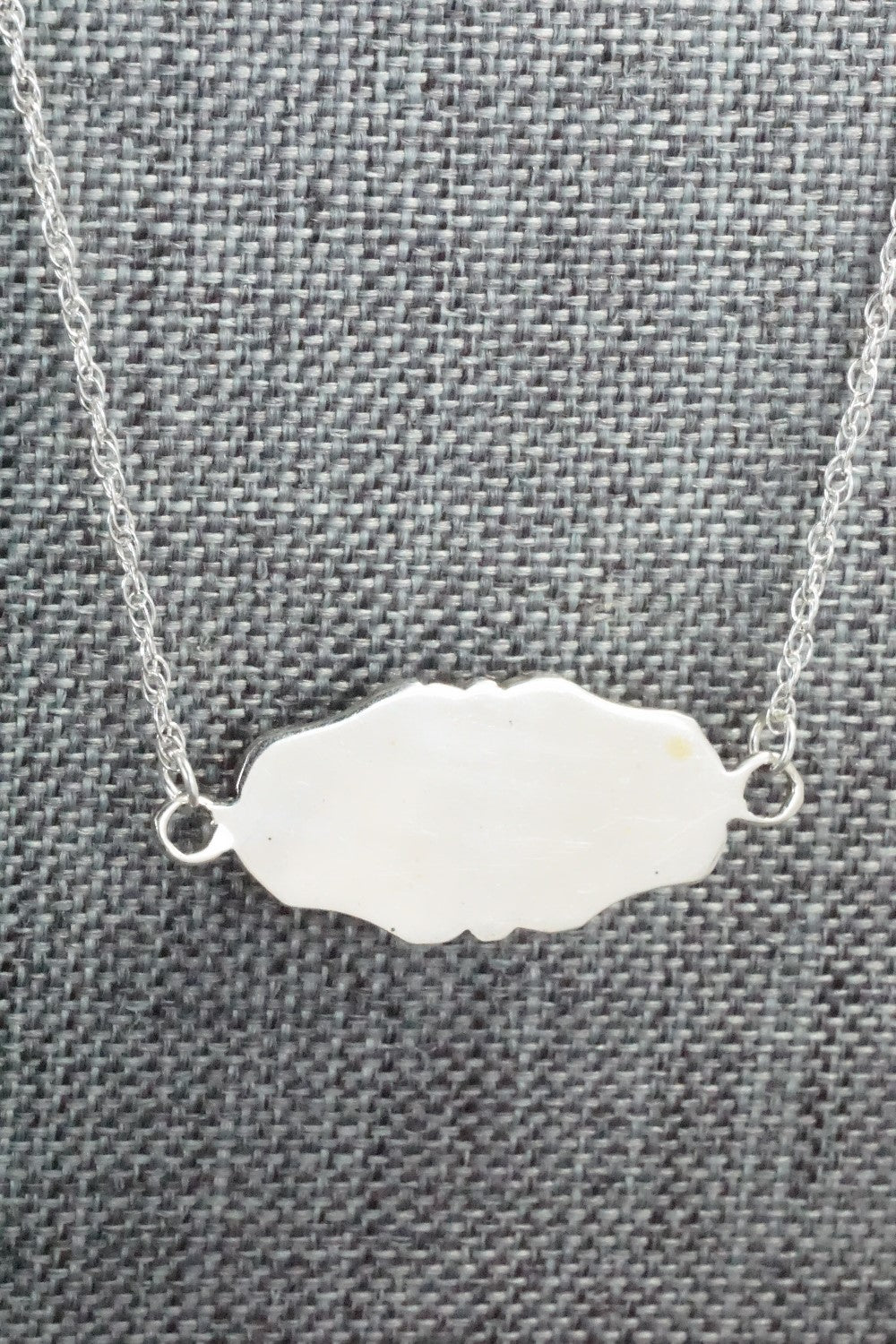Turquoise & Sterling Silver Necklace - Helen Slim