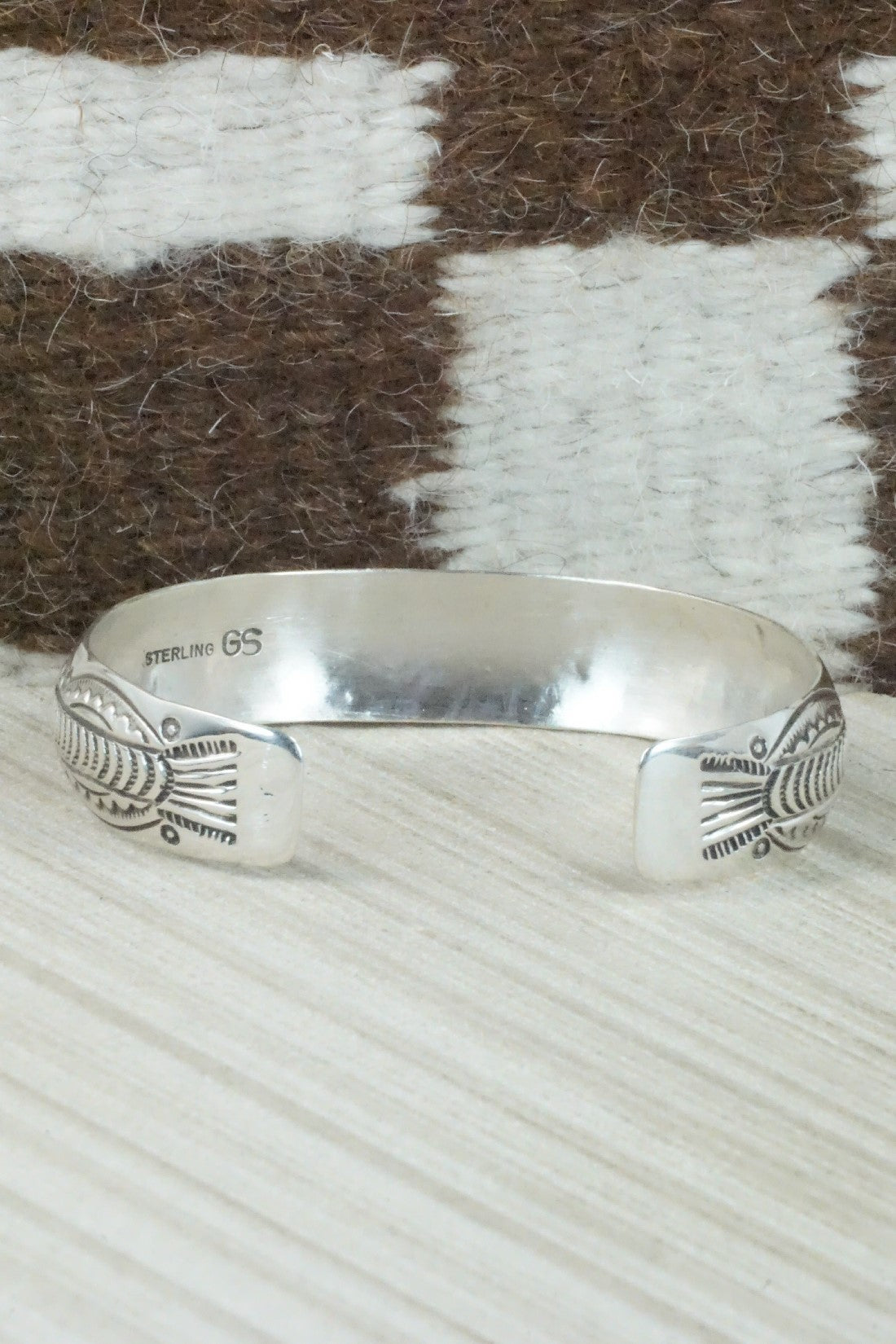Turquoise & Sterling Silver Bracelet - Grace Silver