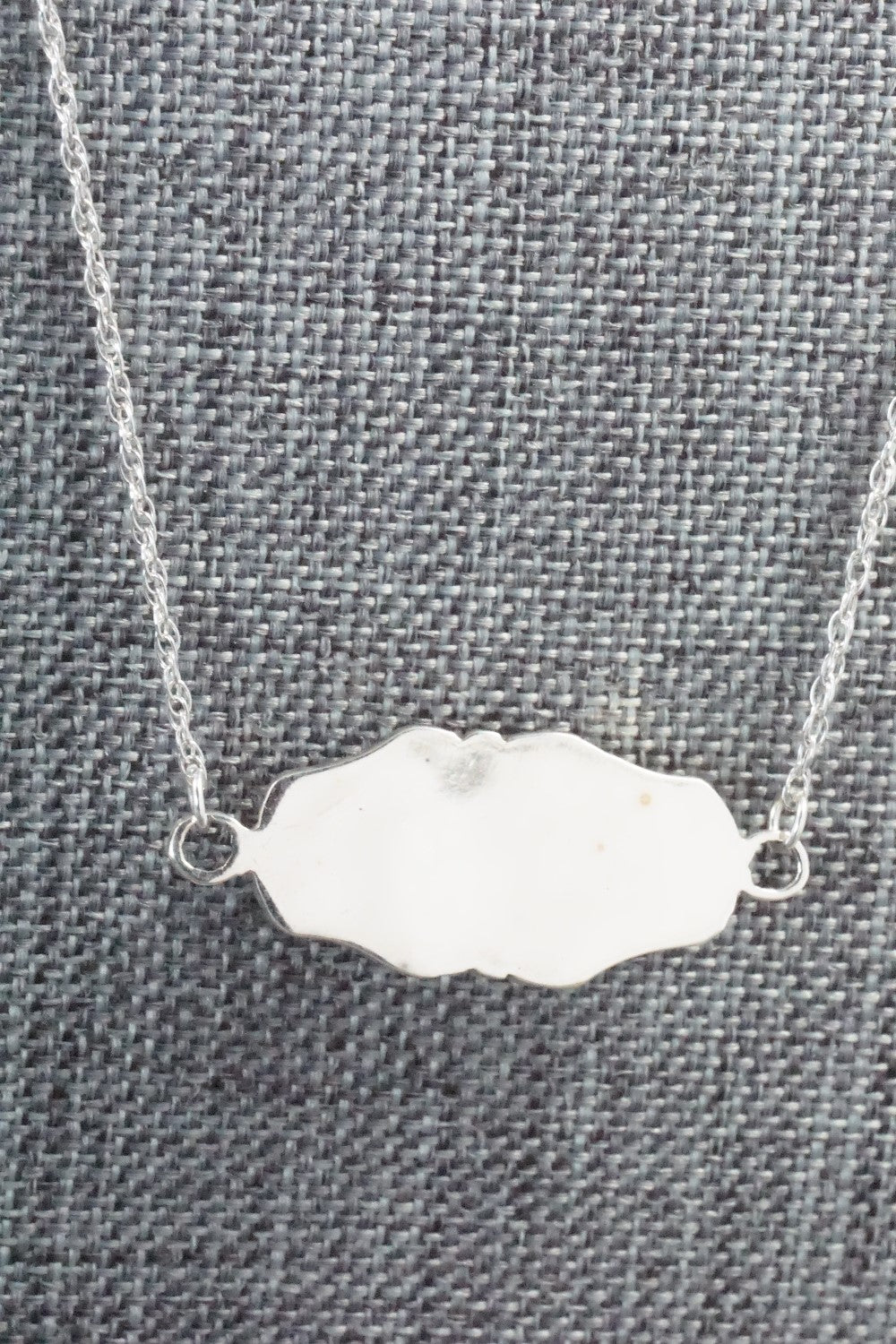 Turquoise & Sterling Silver Necklace - Helen Slim