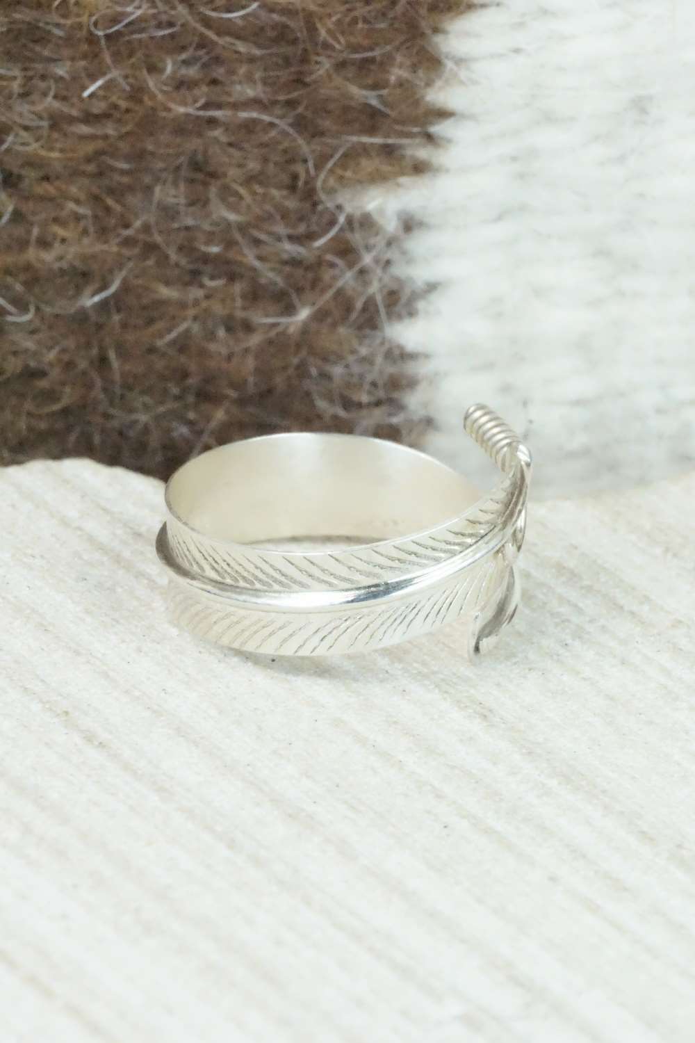 Sterling Silver Ring - Aaron Davis - Size 8.5