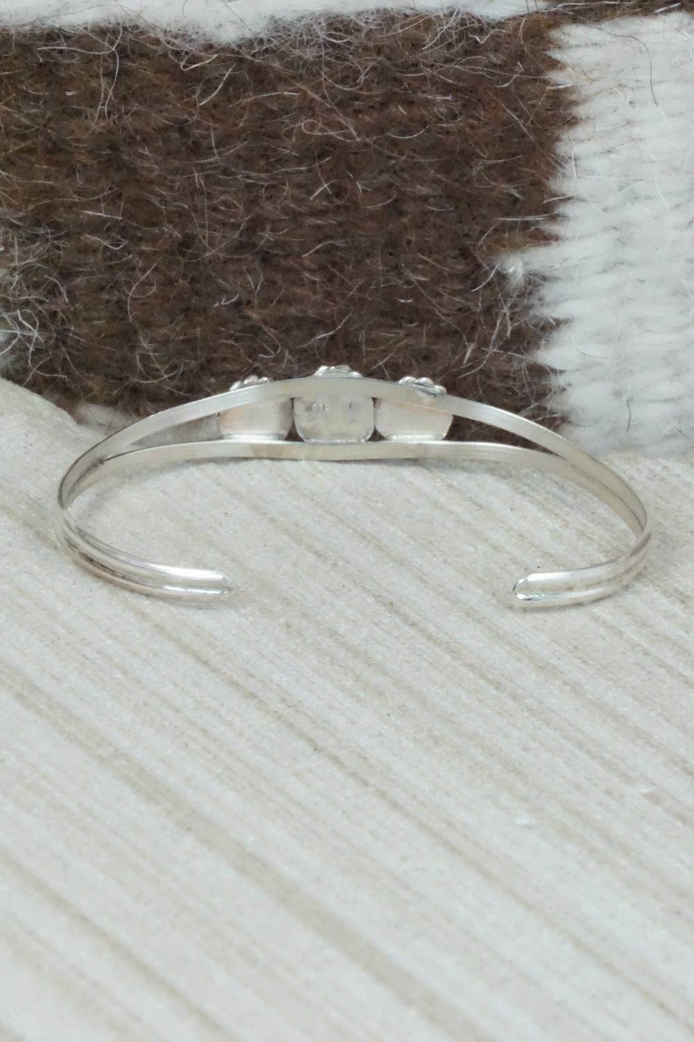 Turquoise and Sterling Silver Bracelet - Elton Cadman