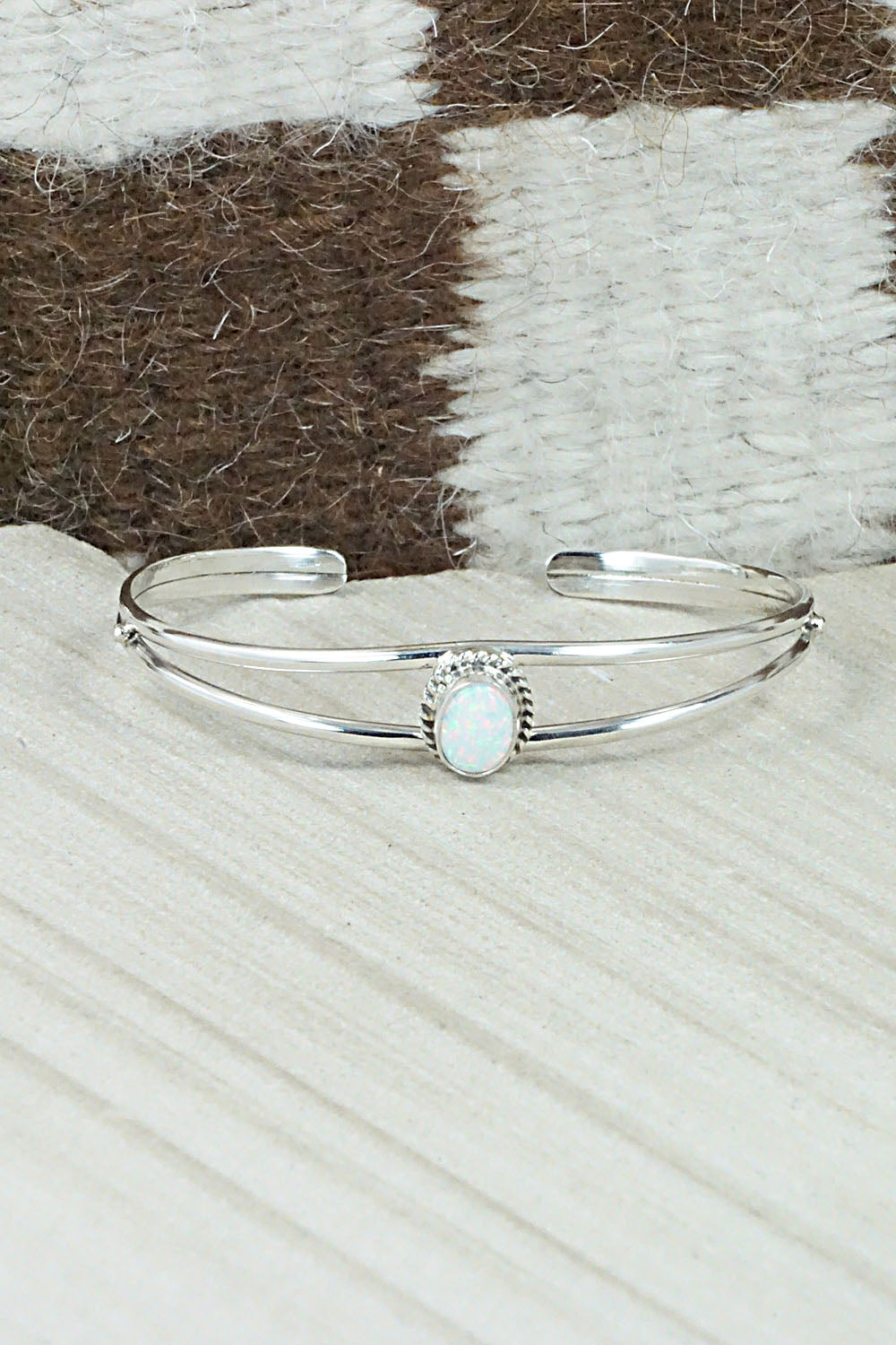 Opalite & Sterling Silver Bracelet - Jan Mariano