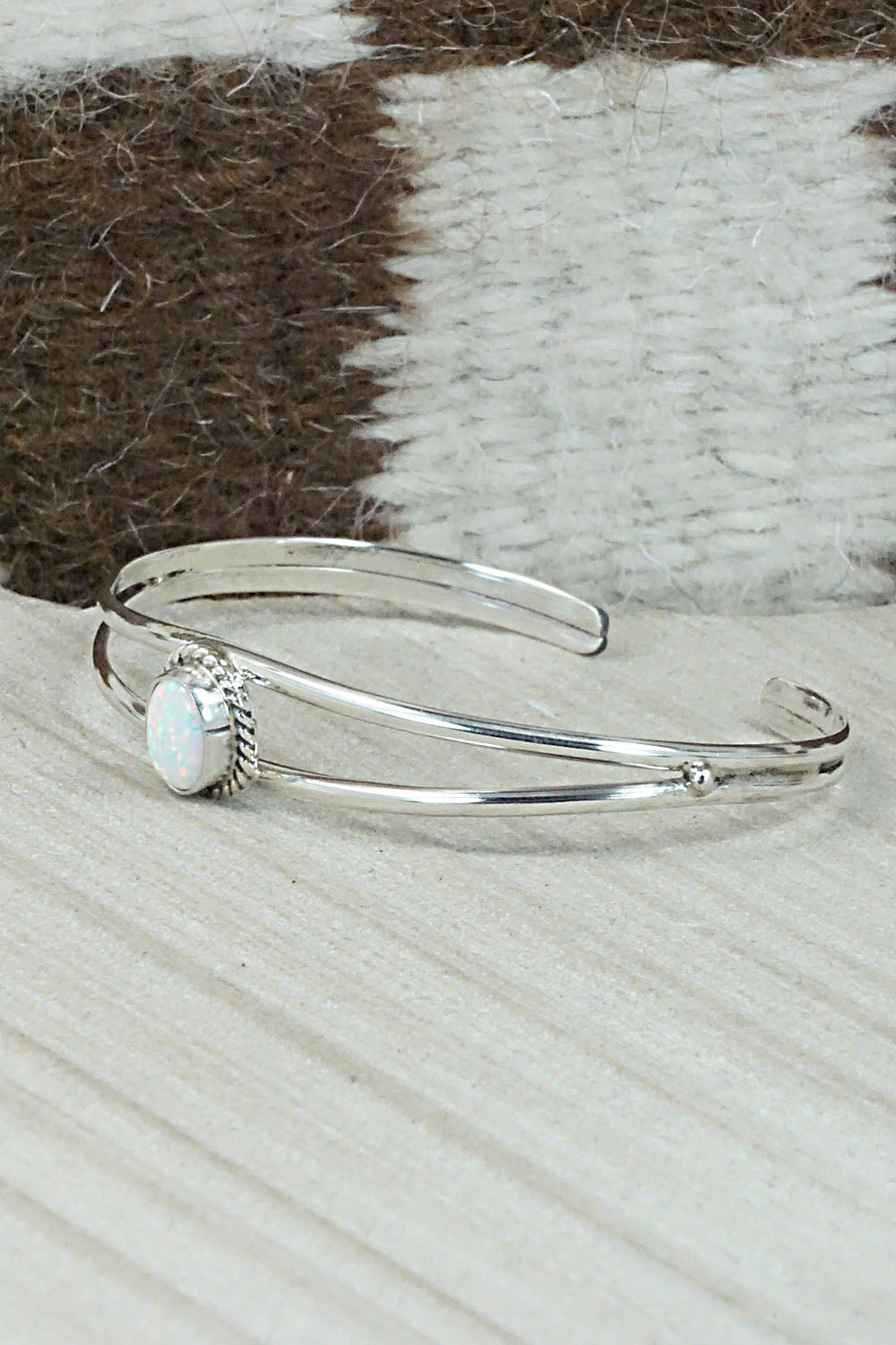 Opalite & Sterling Silver Bracelet - Jan Mariano