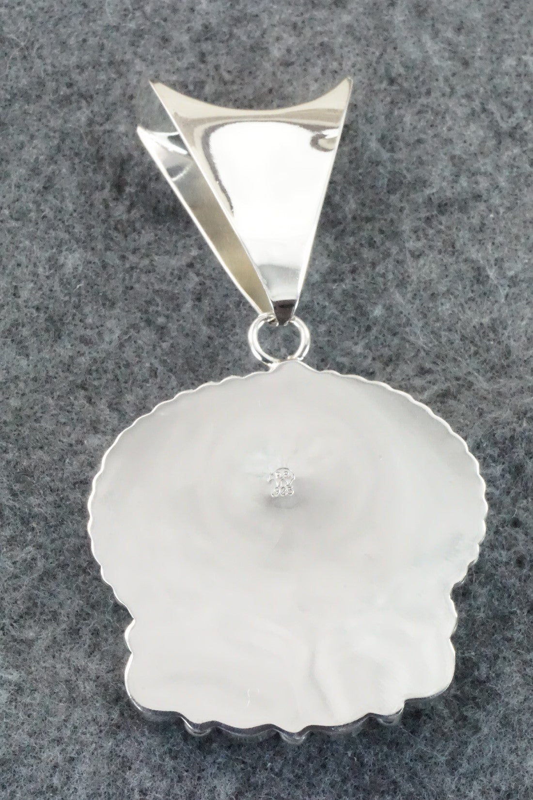 Onyx & Sterling Silver Pendant - Samuel Yellowhair