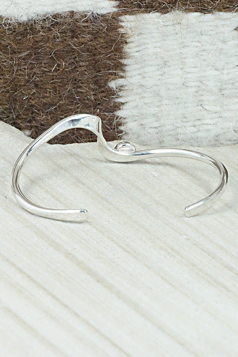 Turquoise & Sterling Silver Bracelet - Yolanda Skeets