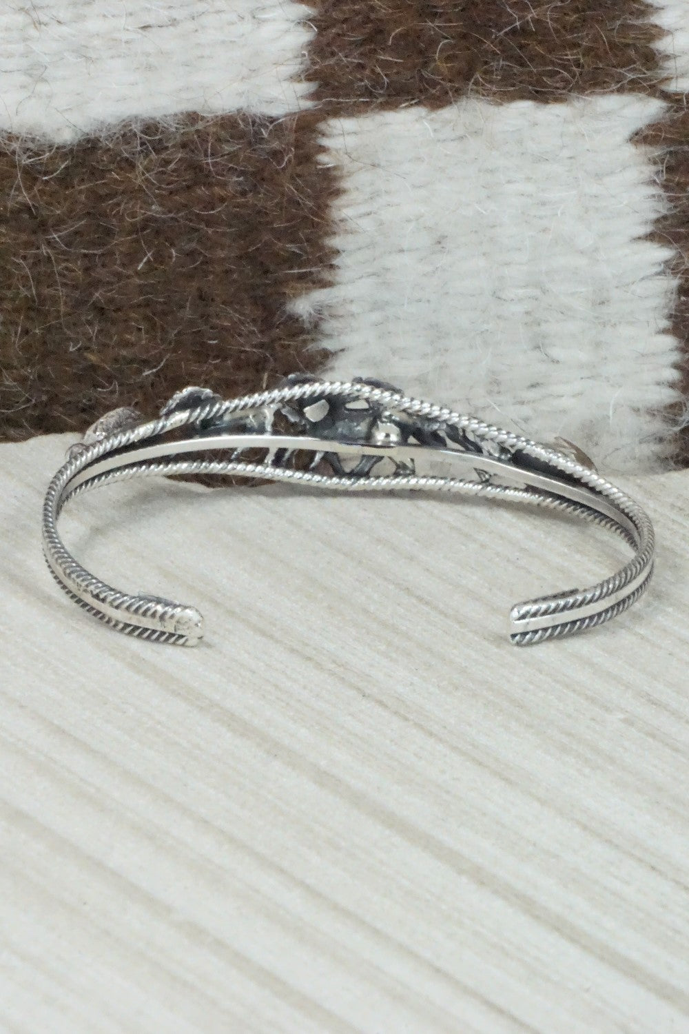 Turquoise & Sterling Silver Bracelet - Bobby Platero