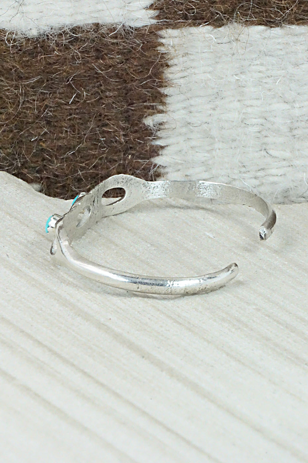 Turquoise & Sterling Silver Bracelet - Lorraine Chee