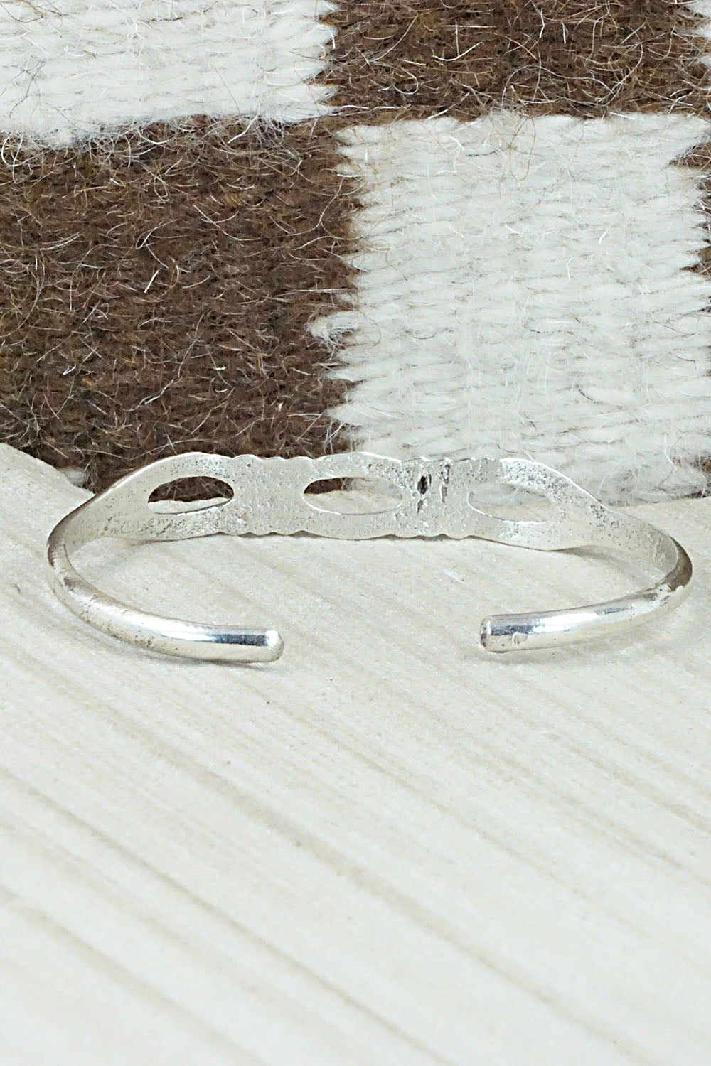 Turquoise & Sterling Silver Bracelet - Lorraine Chee