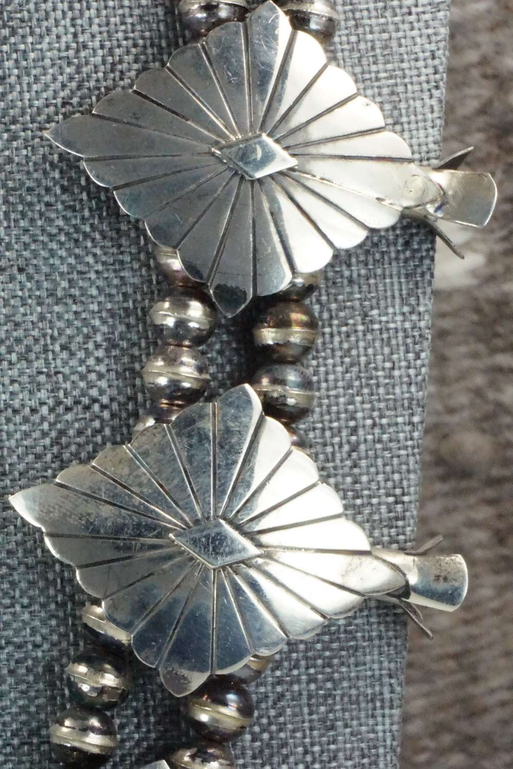 Sterling Silver Squash Blossom - Navajo