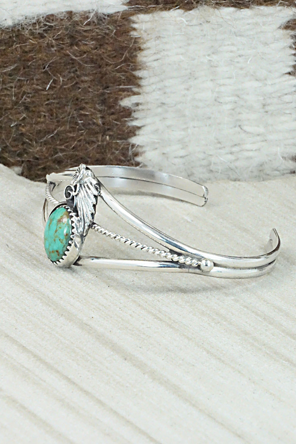 Turquoise & Sterling Silver Bracelet - Judy Largo