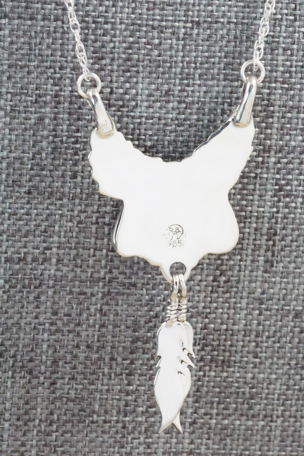Turquoise & Sterling Silver Necklace - Rita Largo