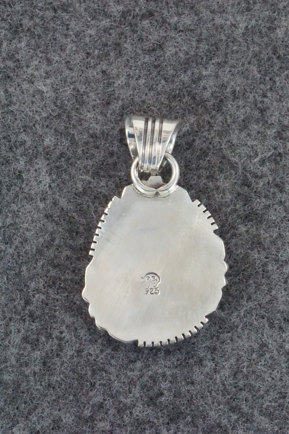 Moroccan Ammonite & Sterling Silver Pendant - Sharon McCarthy