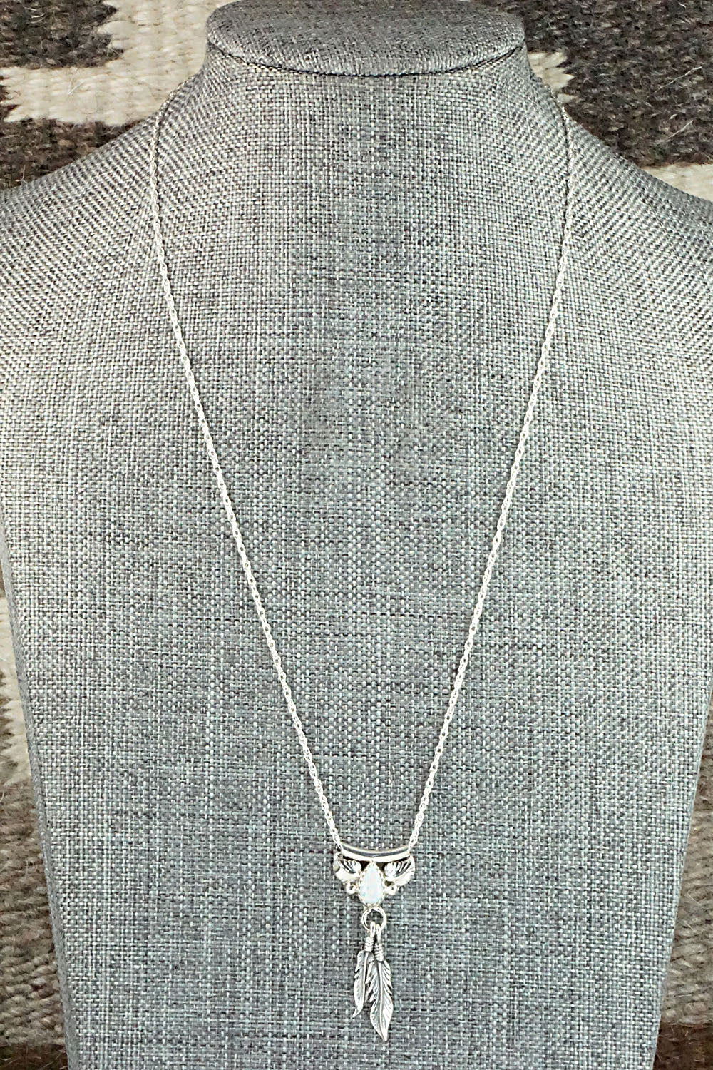 Opalite & Sterling Silver Necklace - Sharon McCarthy