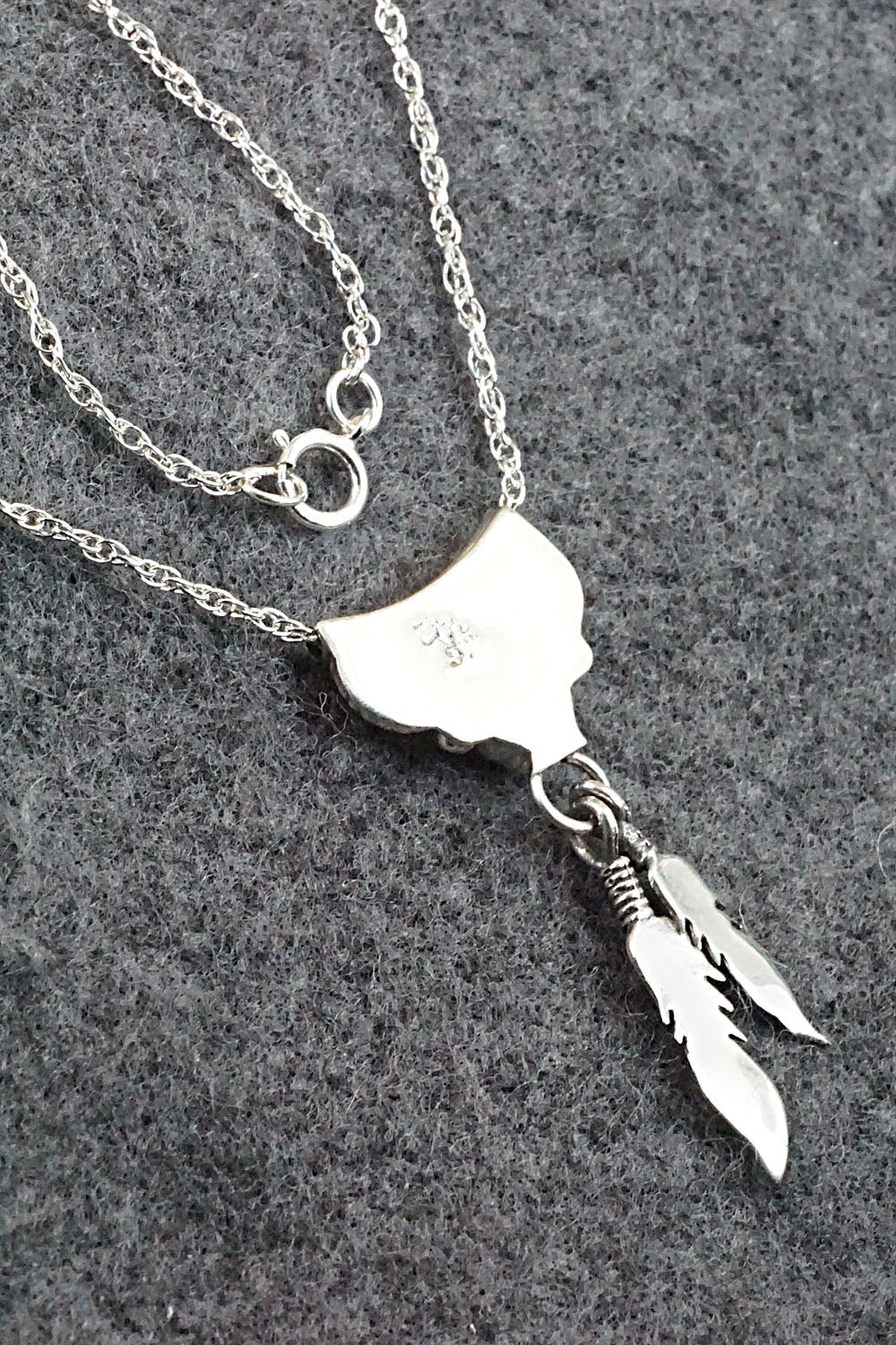 Opalite & Sterling Silver Necklace - Sharon McCarthy