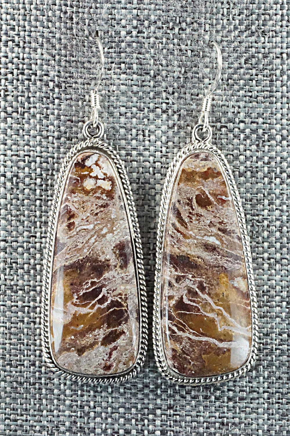 Wild Horse & Sterling Silver Earrings - Verley Betone