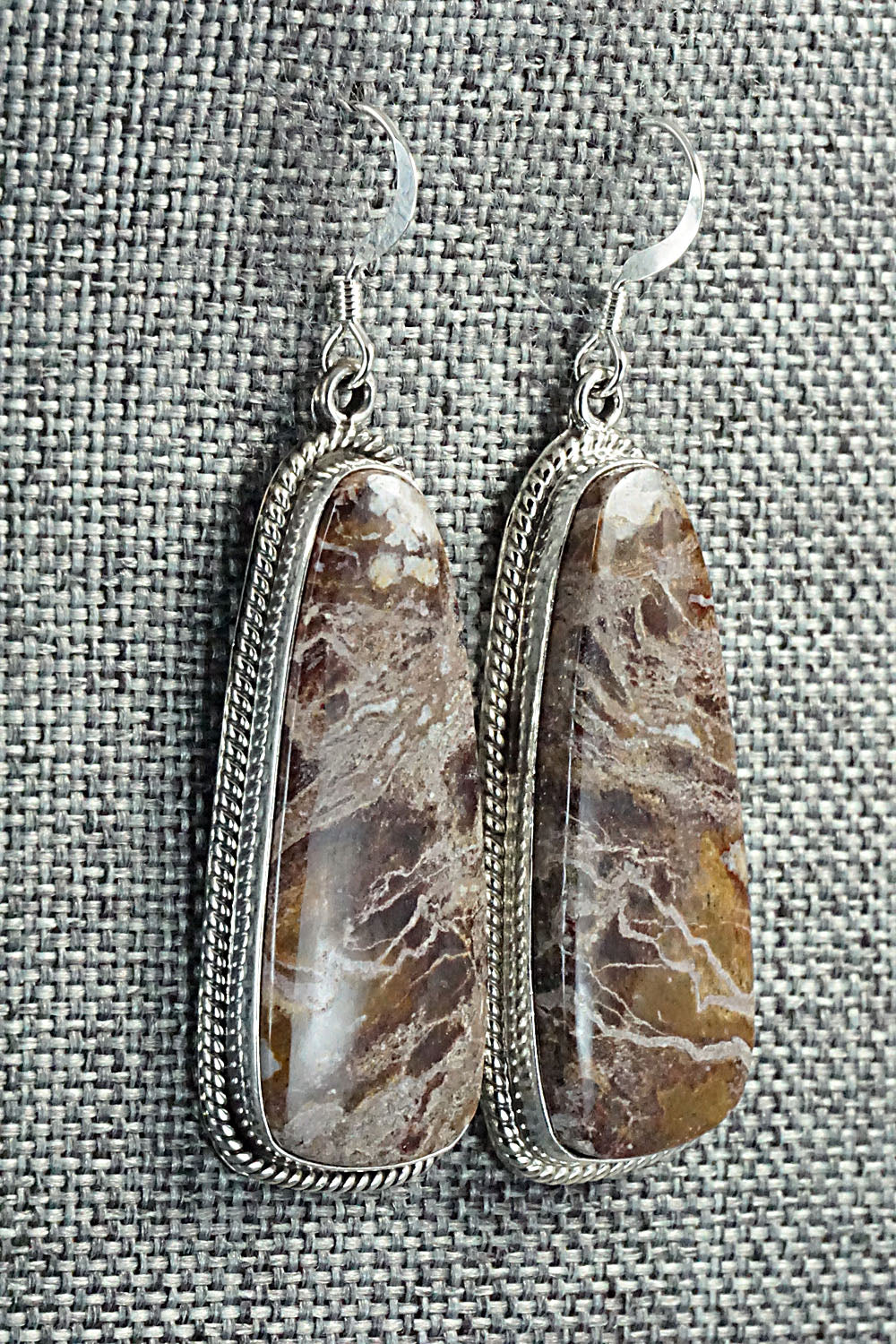 Wild Horse & Sterling Silver Earrings - Verley Betone