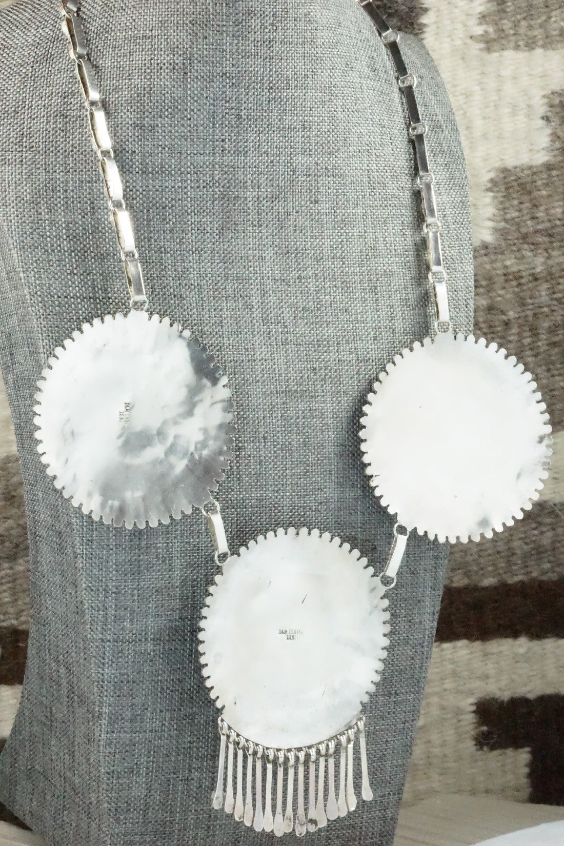 Turquoise & Sterling Silver Necklace Set - Merlinda Chavez