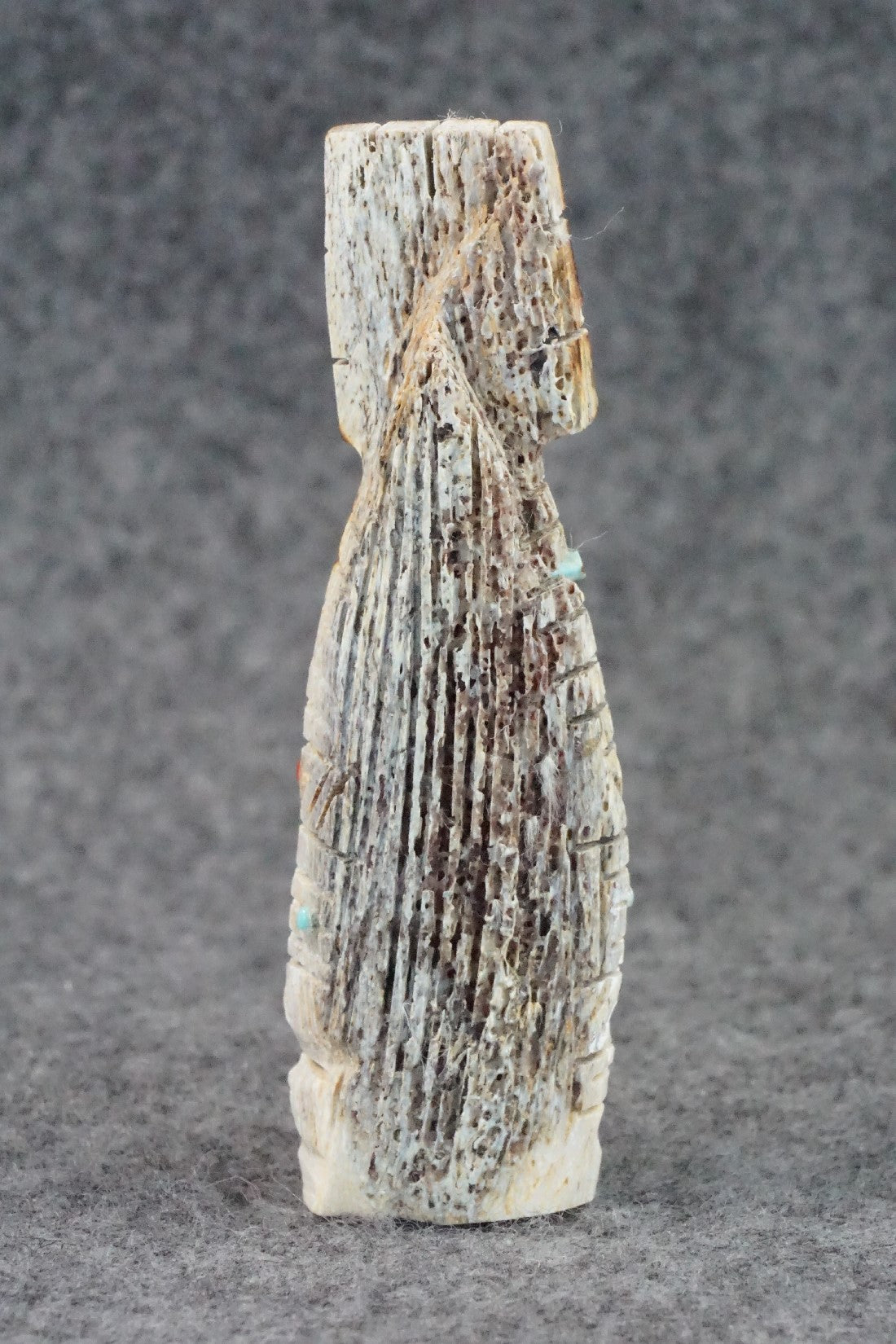 Corn Maiden Zuni Fetish Carving - Carl Etsate