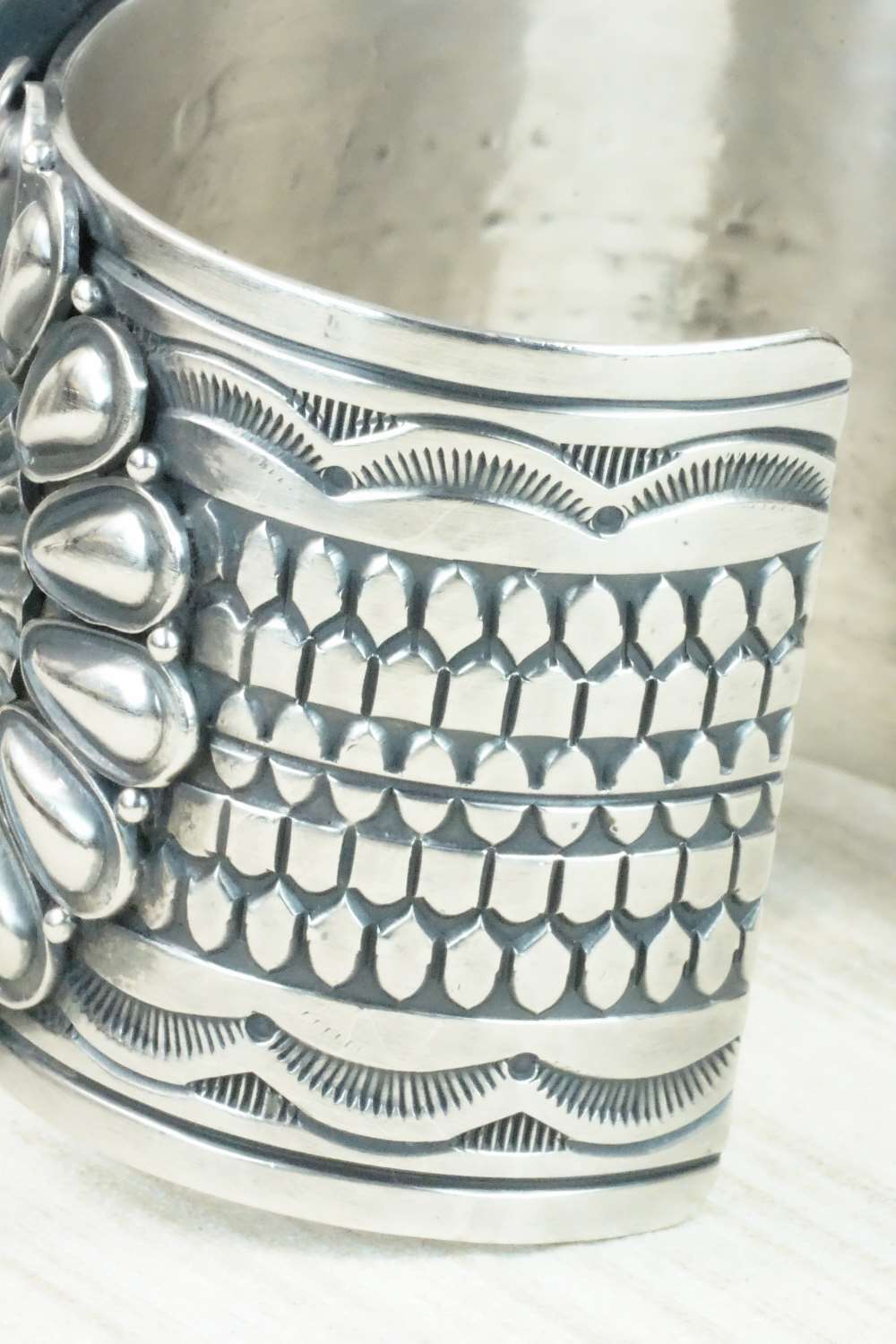 Turquoise & Sterling Silver Bracelet - Derrick Gordon