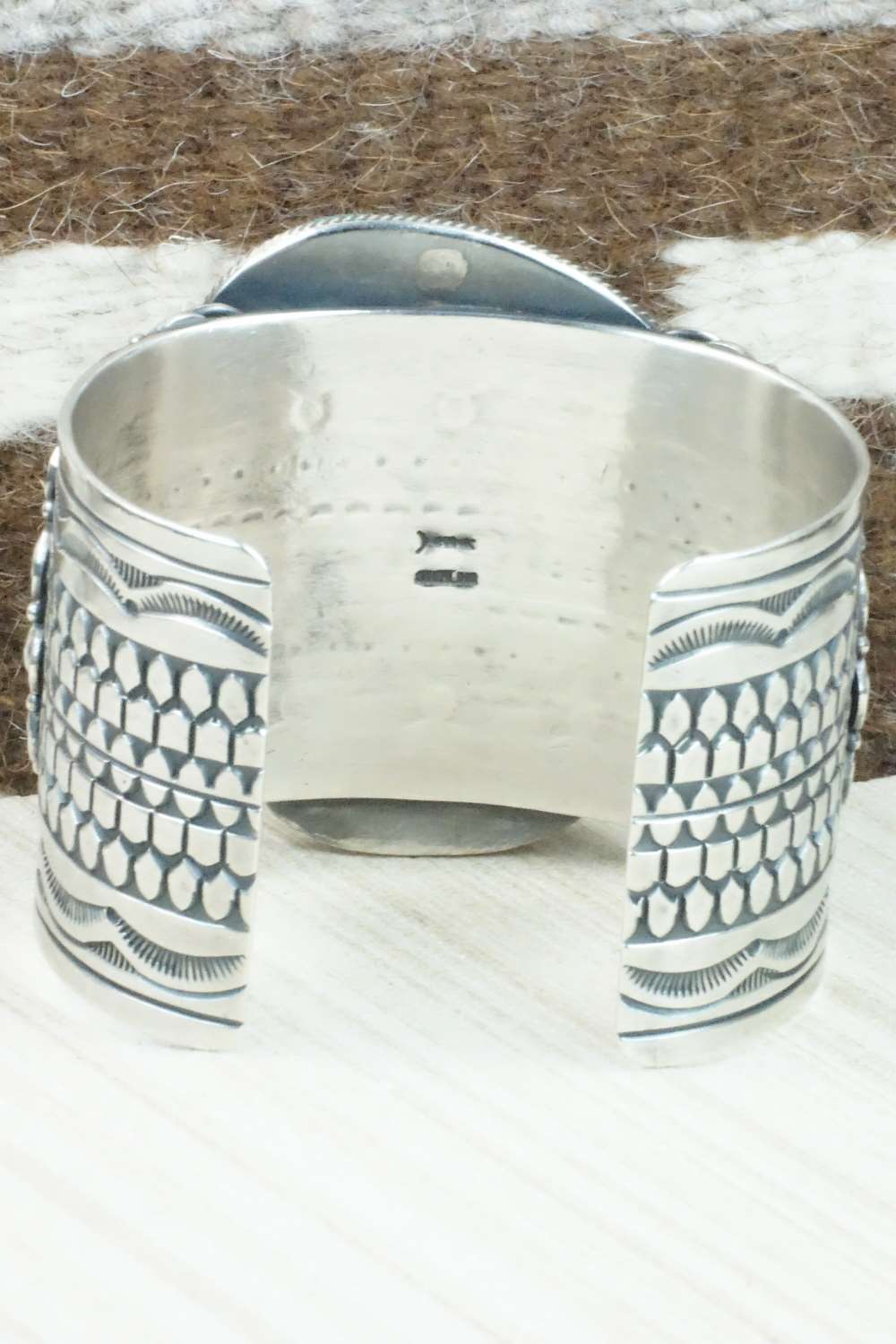 Turquoise & Sterling Silver Bracelet - Derrick Gordon