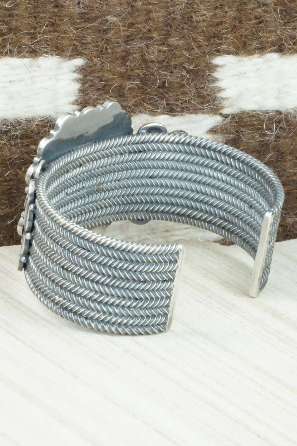 Turquoise & Sterling Silver Bracelet - Derrick Gordon